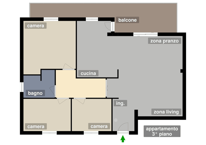 Floorplan of your house by Rizazela | Fiverr