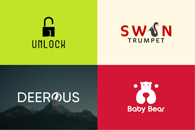 do modern wordmark, lettermark, timeless font logo design