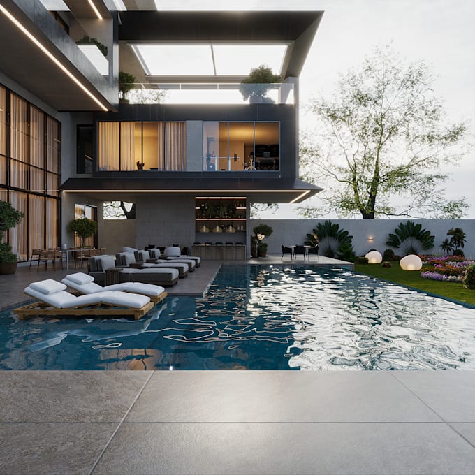 develop realistic 3d rendering