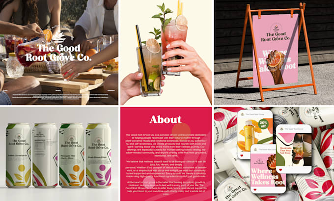 create premium brand guidelines and brand book design