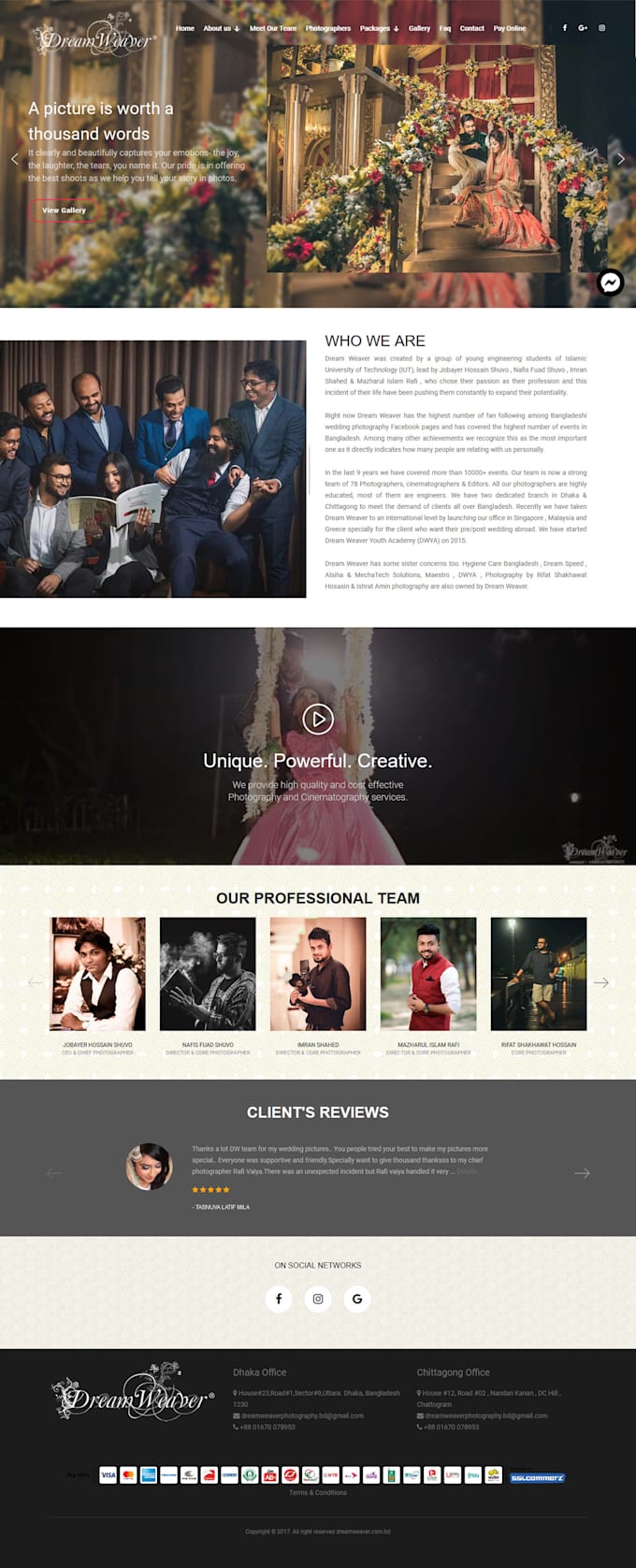 setup, customize wordpress theme and upload content