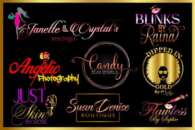 Design feminine luxury handwritten signature logo by Logo_exclusive ...