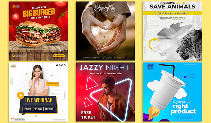 design a professional, original, attractive flyer for you