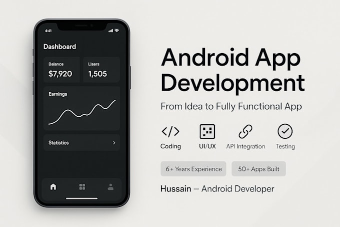 be your android app developer