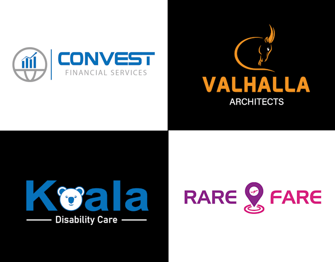 do flat and minimalist logo design with in 24 hours