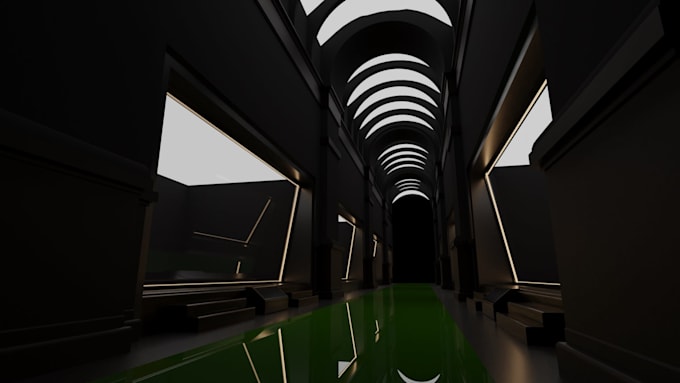 do modeling scenes for animation or unity