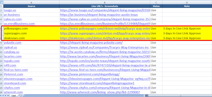 do 350 local business citation listing and directories
