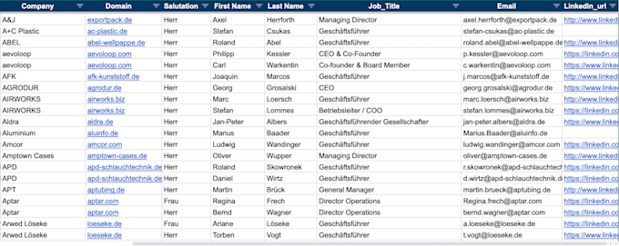 do data entry, data collection, and lead generation