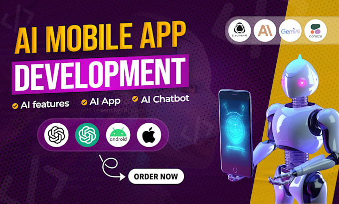 develop android and ios mobile app using flutter