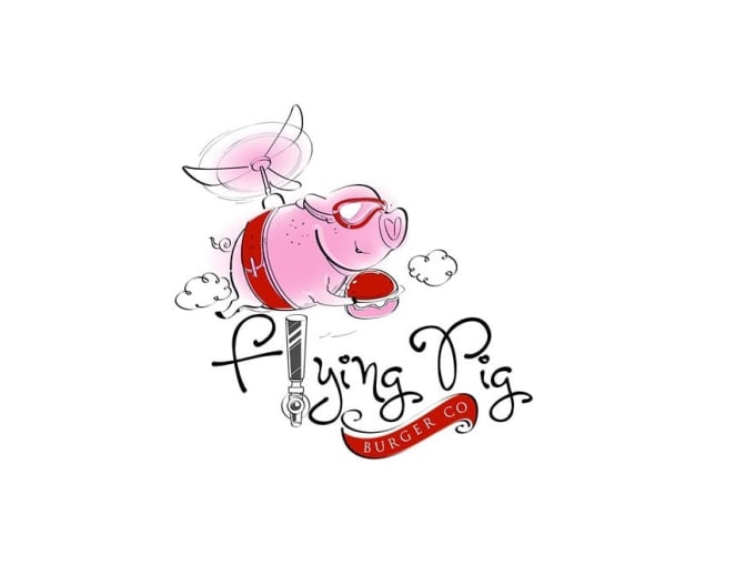 design super unique food drink logo with satisfaction guaranteed