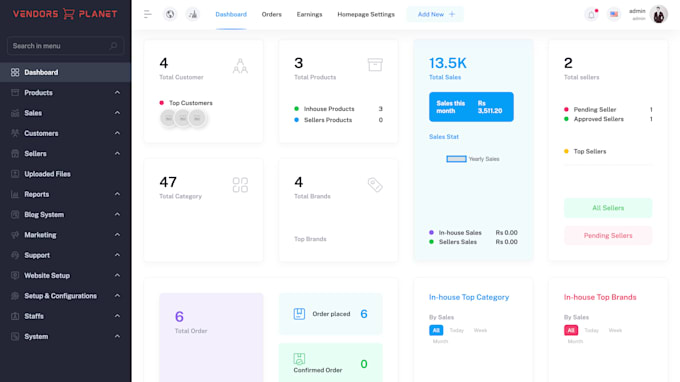 build a complete multi vendor ecommerce marketplace like daraz or amazon