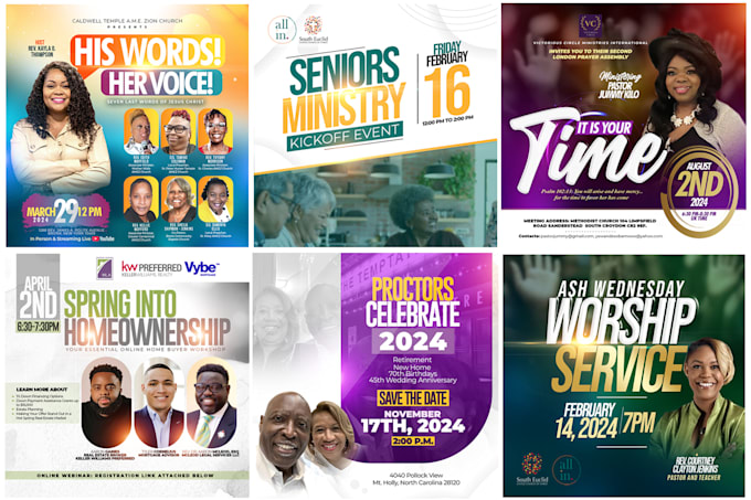 design exquisite church flyer
