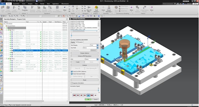 do cnc programming and fixture design in siemens nx