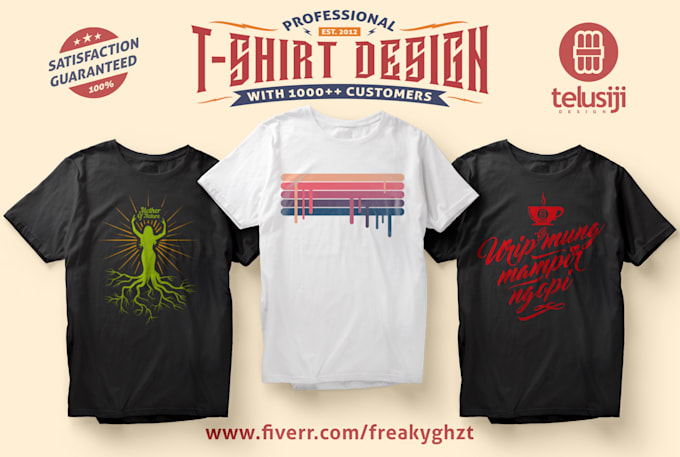 do awesome and unique t shirt design