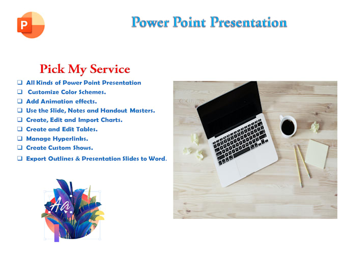 make an amazing powerpoint presentation for you