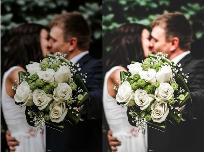 wedding photo editing in lightroom