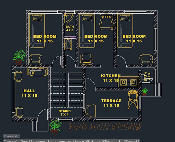 design architectural 2d floor plan and suggest you new plans