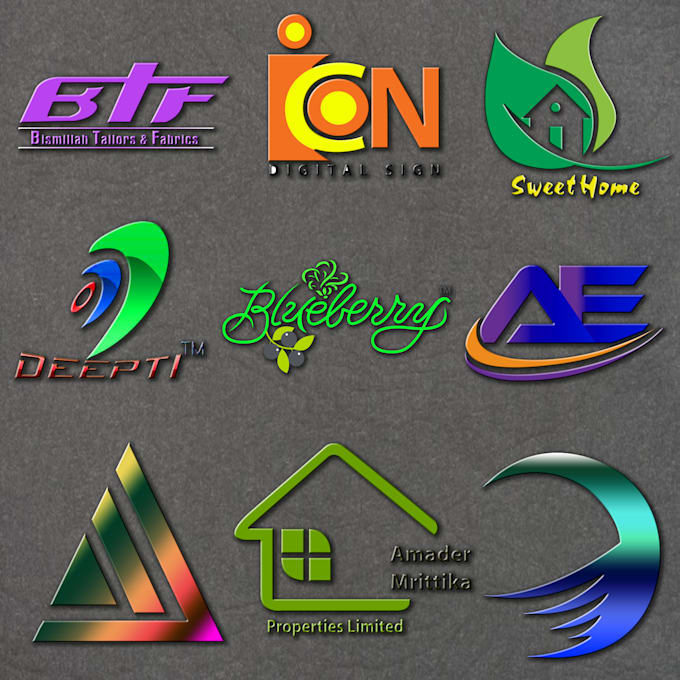 design unique ecommerce logo for your online shop
