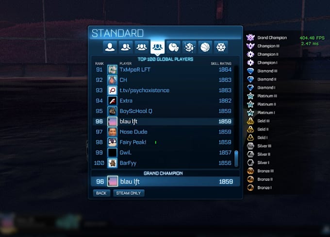 coach you in rocket league to help you improve your rank