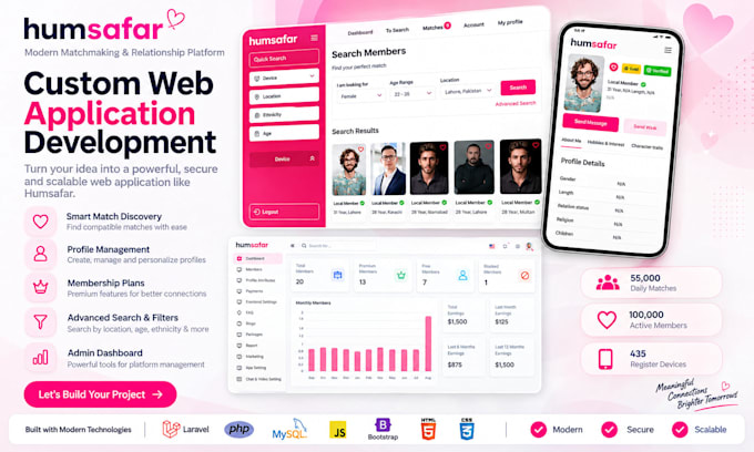 develop custom web and mobile apps for your business