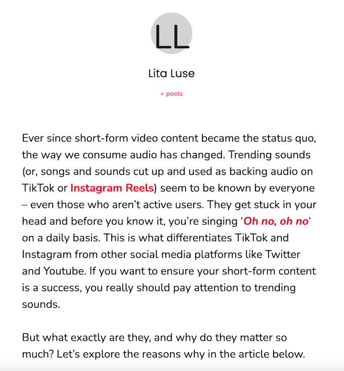 do blog writing for you