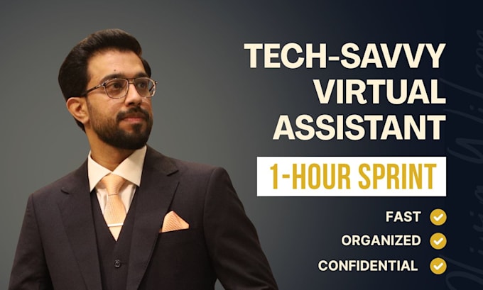 be your tech savvy virtual assistant for admin tasks