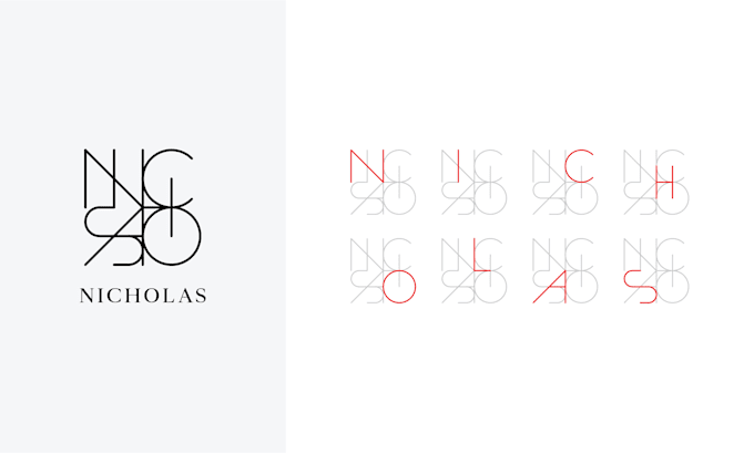 monogram name logo for you