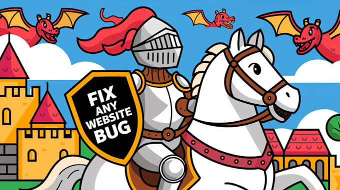 fix any website bug, design bug, HTML CSS, python, and API issues