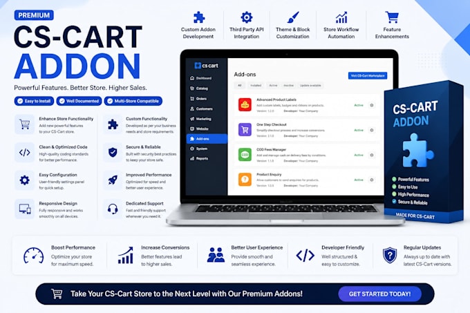 customize cs cart theme design and layout professionally