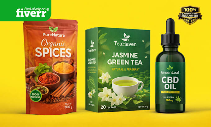 design professional product packaging and box
