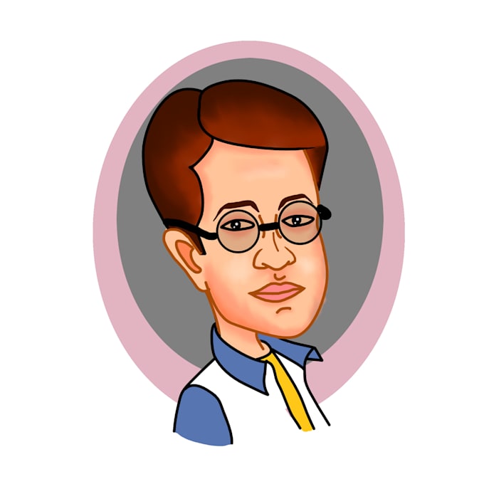 draw funny cartoon caricature from your photo