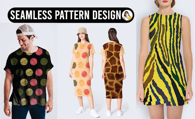 design seamless animal print textile and any type patterns