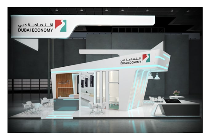design 3d trade show booth, exhibition stand, and kiosk design