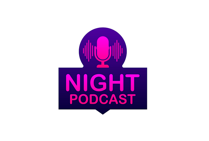 do wonderful podcast logo design with satisfaction guaranteed in very sort time