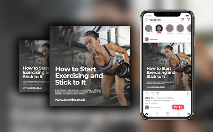 design a premium quality instagram post or flyer