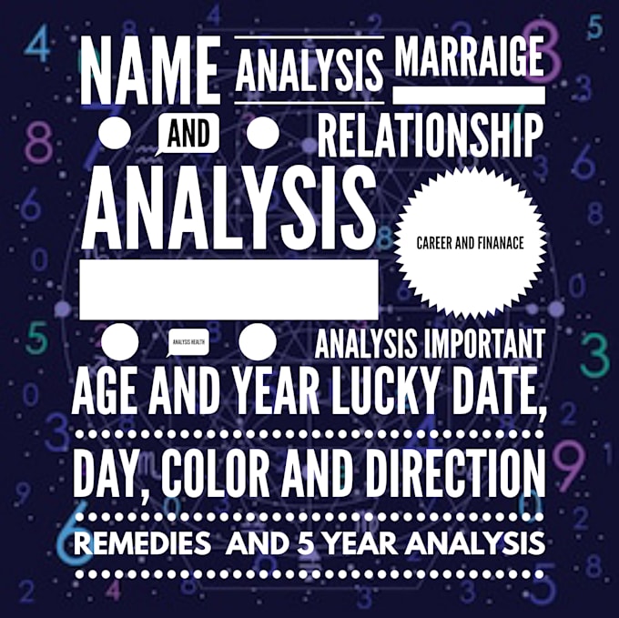send you complete vedic numeroscope