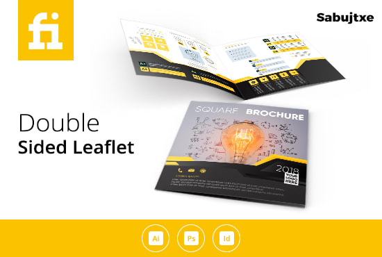 design professional flyer, leaflet or brochure