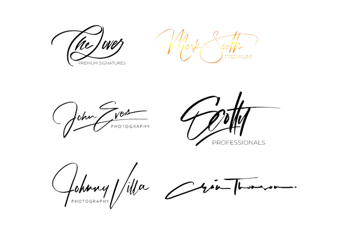 design a artlogo like signature