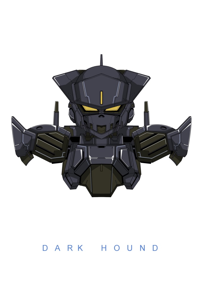 draw half body gundam, transformer, robot, armor, mecha