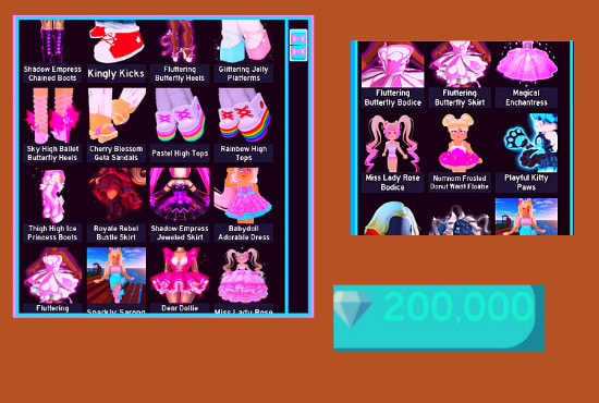give you a random item in royale high