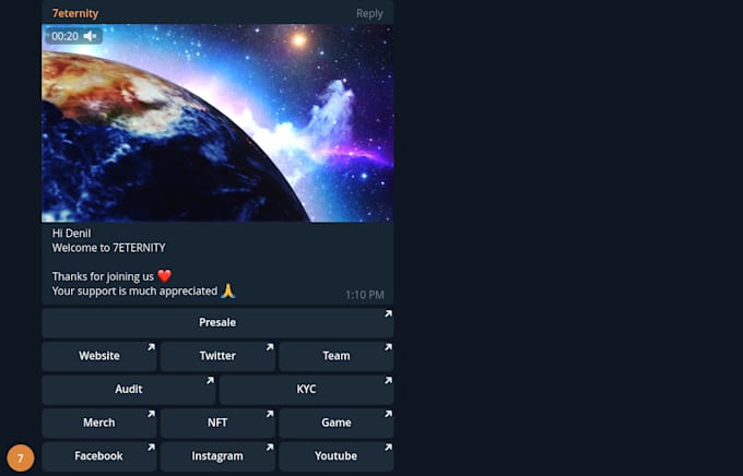 create a telegram bot