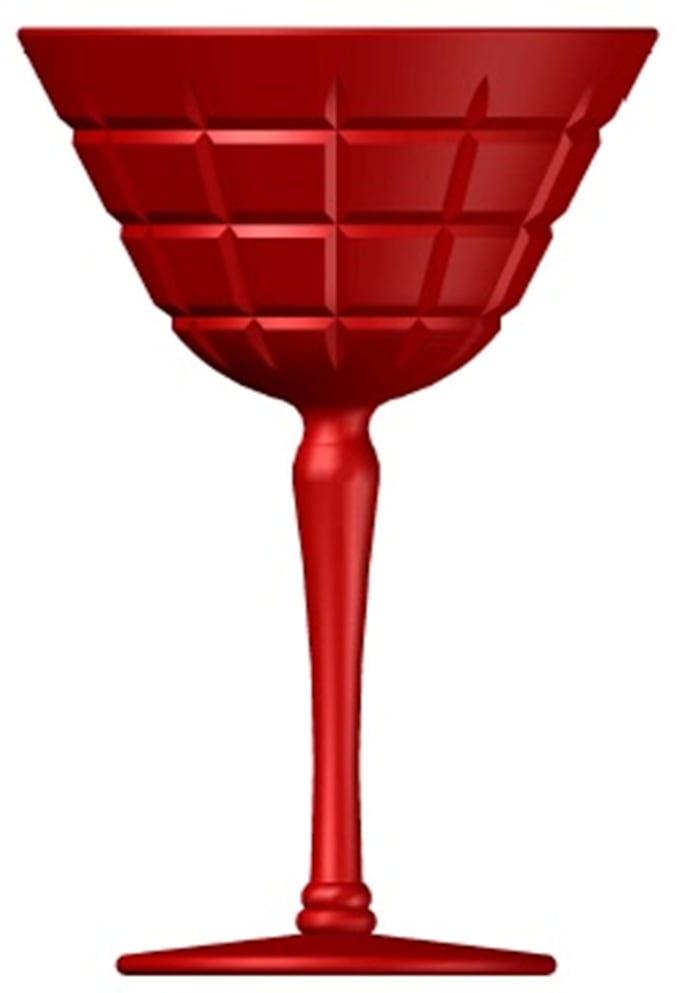 design water glass with 3d model and realastic view