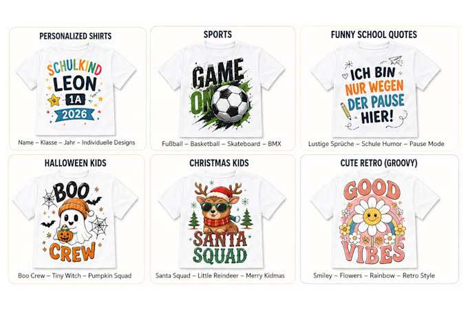 create bulk t shirt designs for etsy, pod and merch