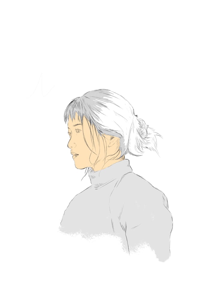 make sketch art illustration for gift
