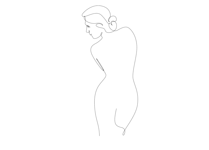 draw line art continuous simple modern 24 hour