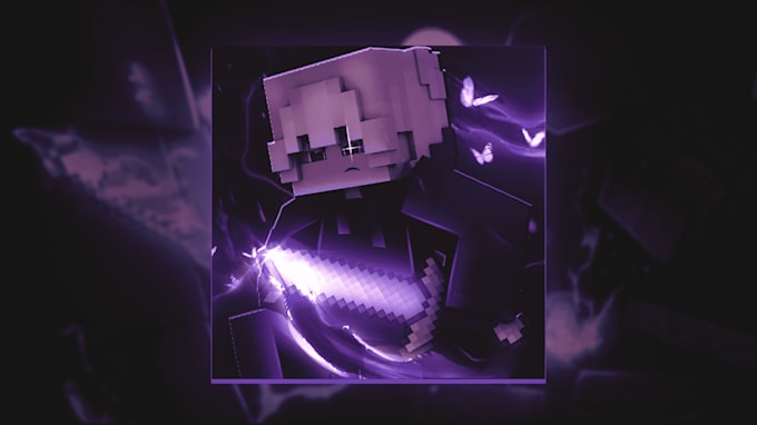 do a professional  minecraft profile picture for you