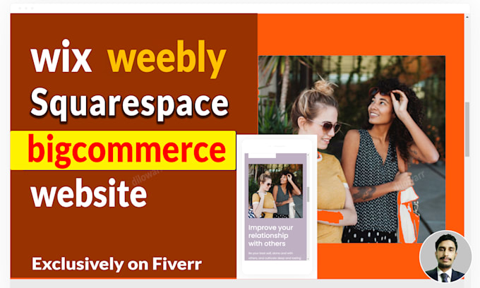create or recreate squarespace website , wix website design