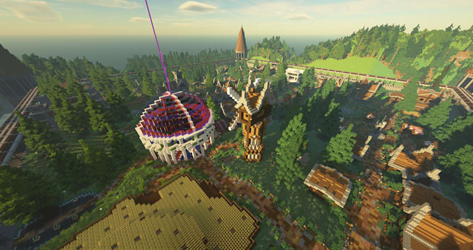 build custom structures and maps in minecraft