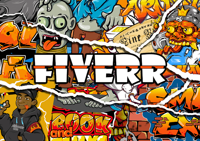draw graffiti characters and illustrations