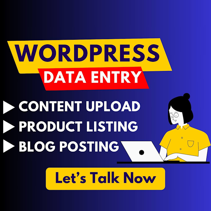 be your reliable virtual assistant for wordpress, data entry and admin tasks